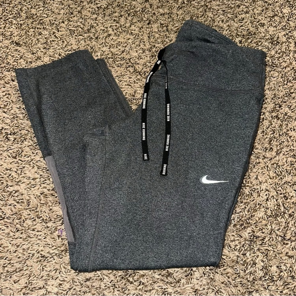 Nike Women's Charcoal Gray Ankle Joggers